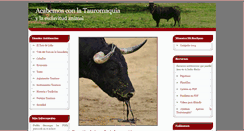 Desktop Screenshot of acabemosconlatauromaquia.com